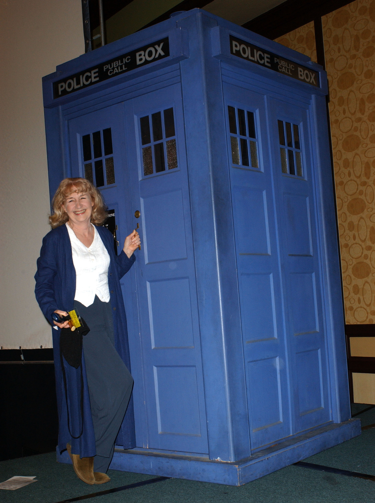 actor Caroline John large photo