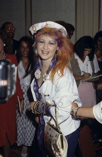 actor Cyndi Lauper large photo