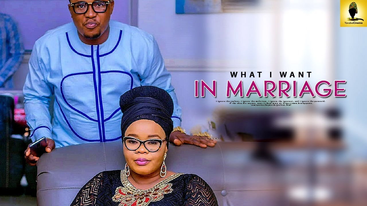 What I Want In Marriage