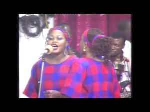 Erasto Shengezi with Angela Chibalonza Band live perfomance
