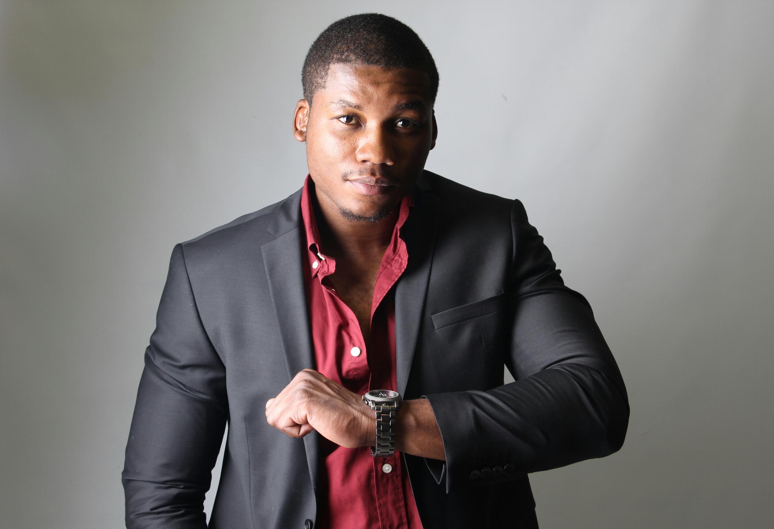 actor Christian Kazadi large photo