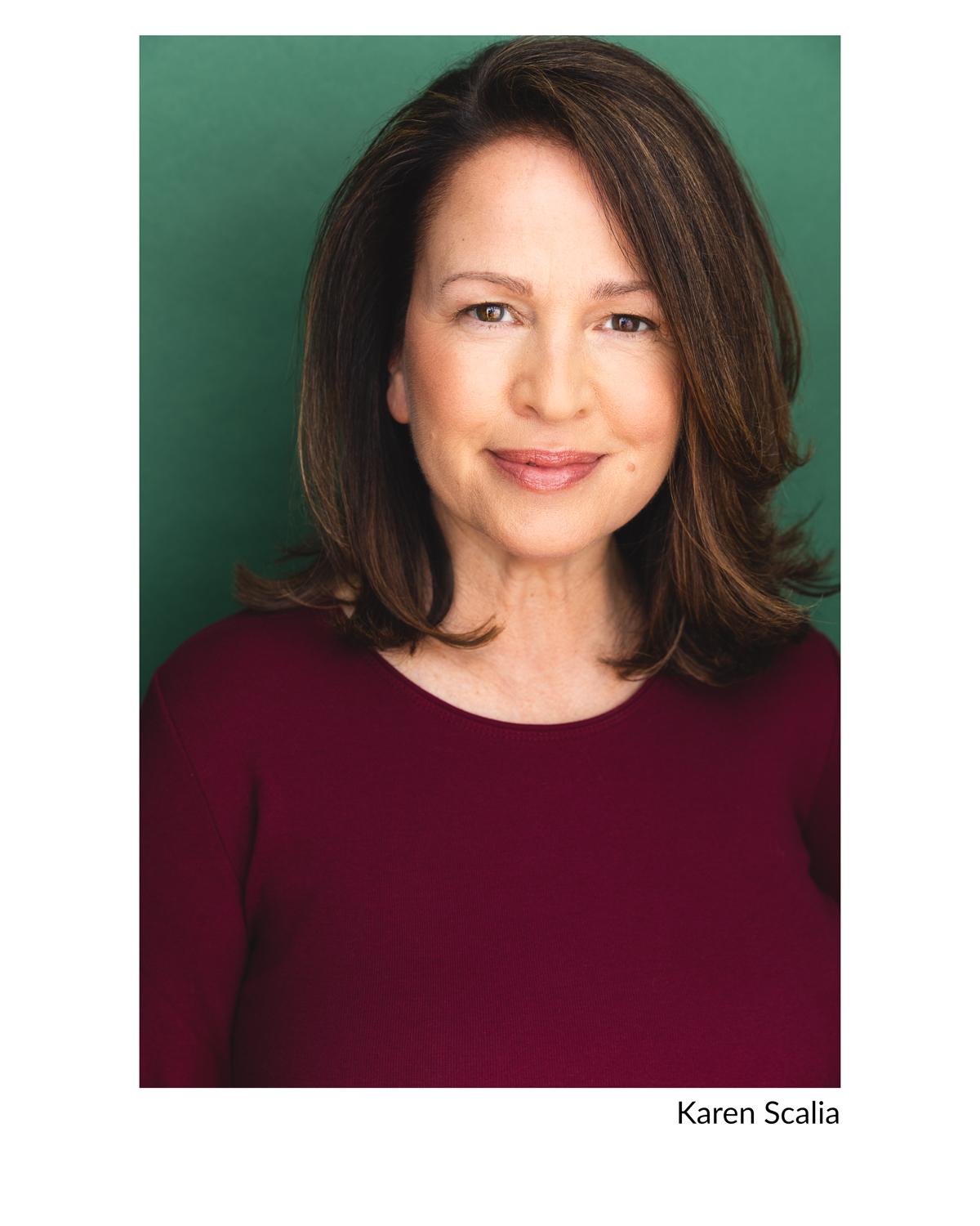 actor Karen Scalia large photo