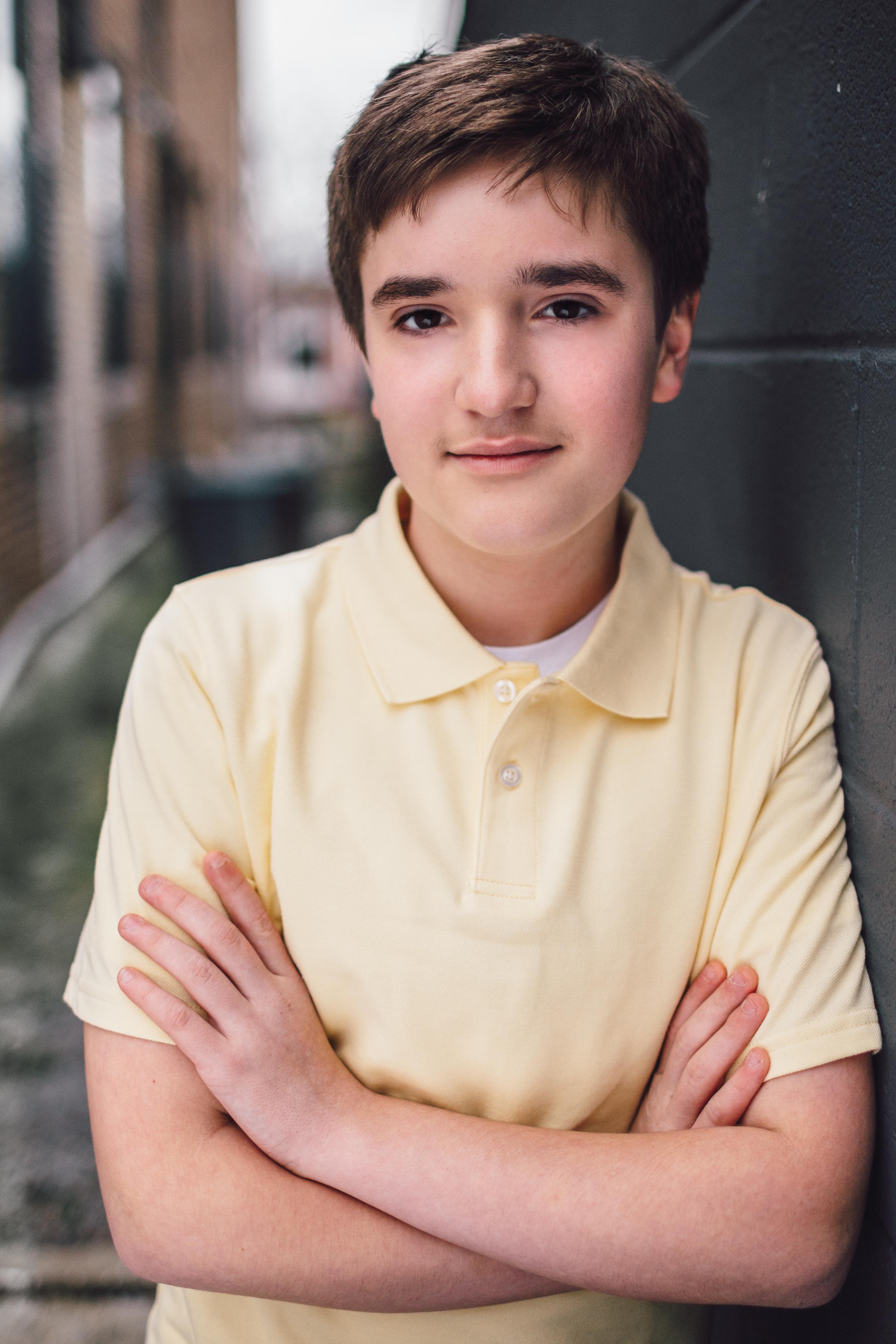 actor Caleb Comer large photo