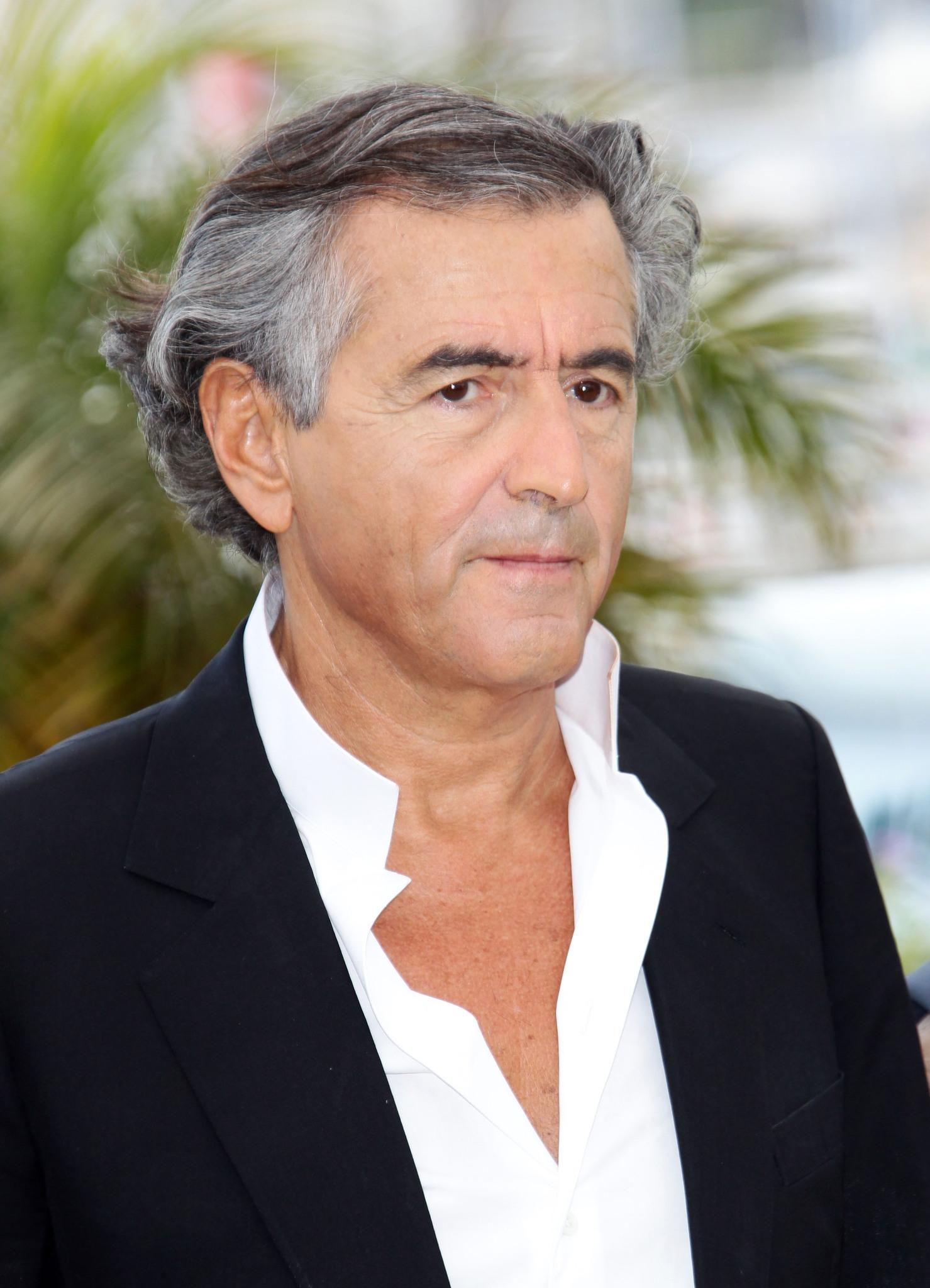 actor Bernard-Henri Lévy large photo