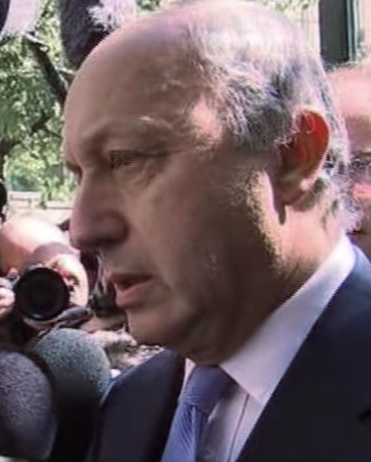 actor Laurent Fabius large photo