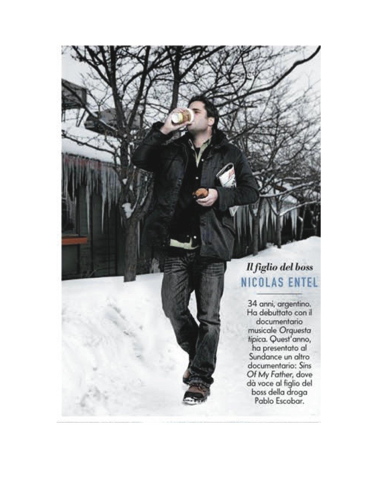 actor Nicolas Entel large photo