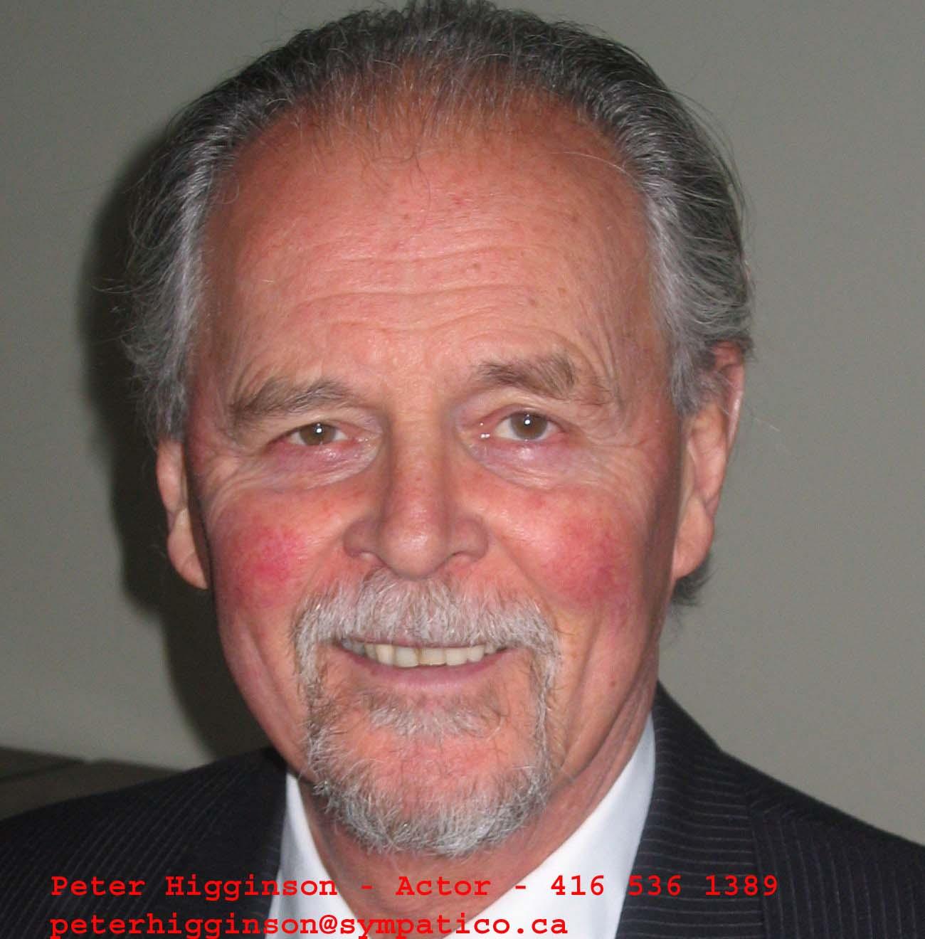 actor Peter Higginson large photo