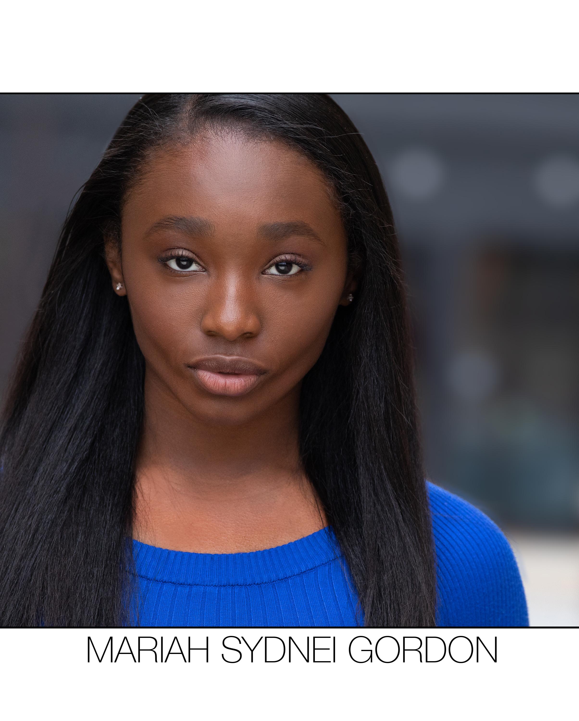 actor Mariah Gordon large photo