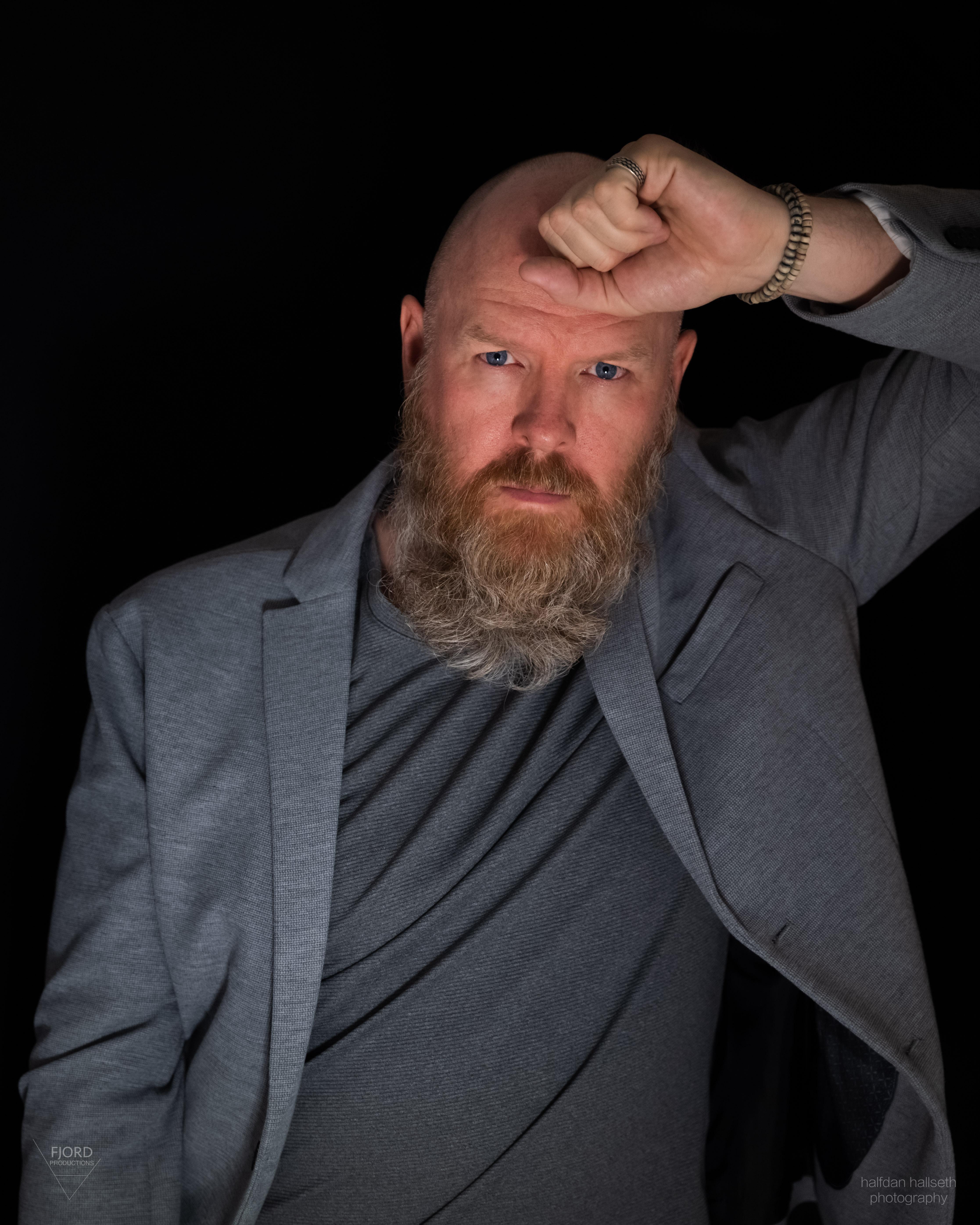 actor Halfdan Hallseth large photo