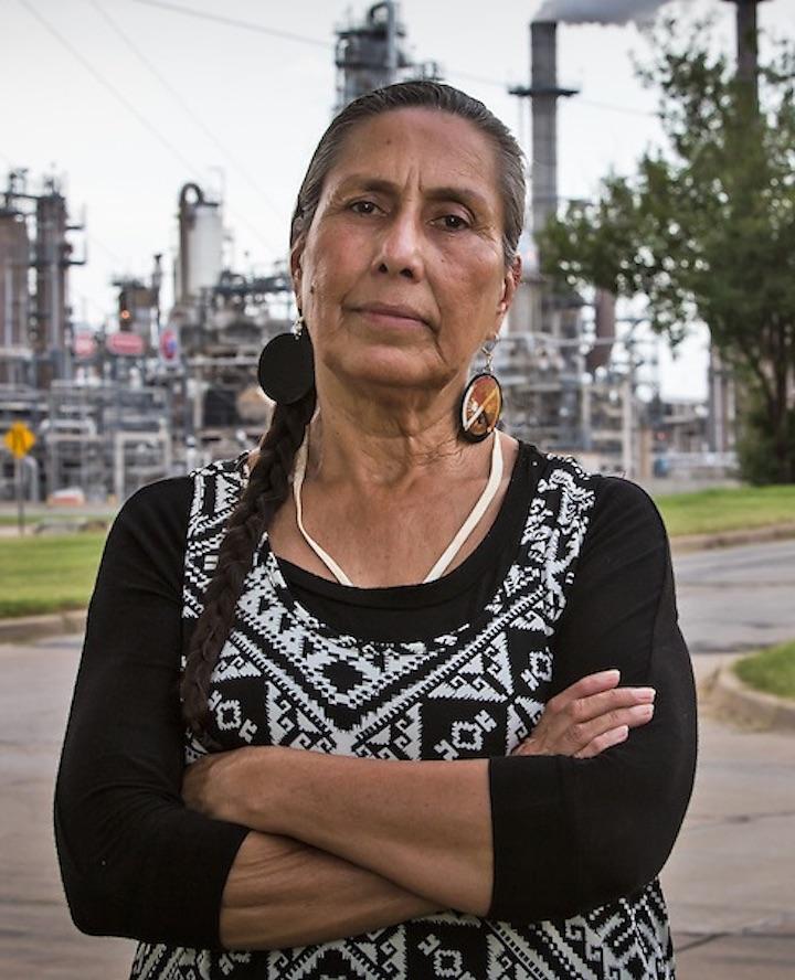 actor Casey Camp-Horinek large photo actor Casey Camp-Horinek large photo