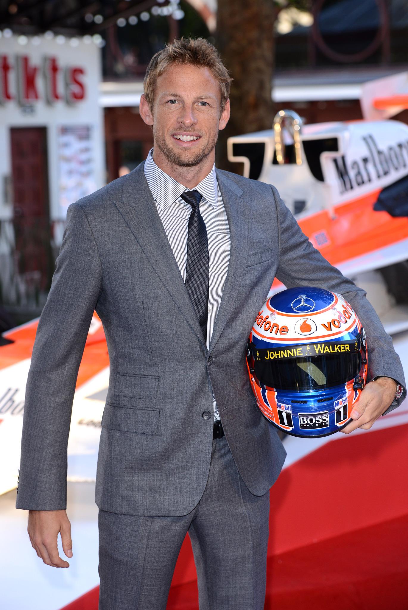 actor Jenson Button large photo