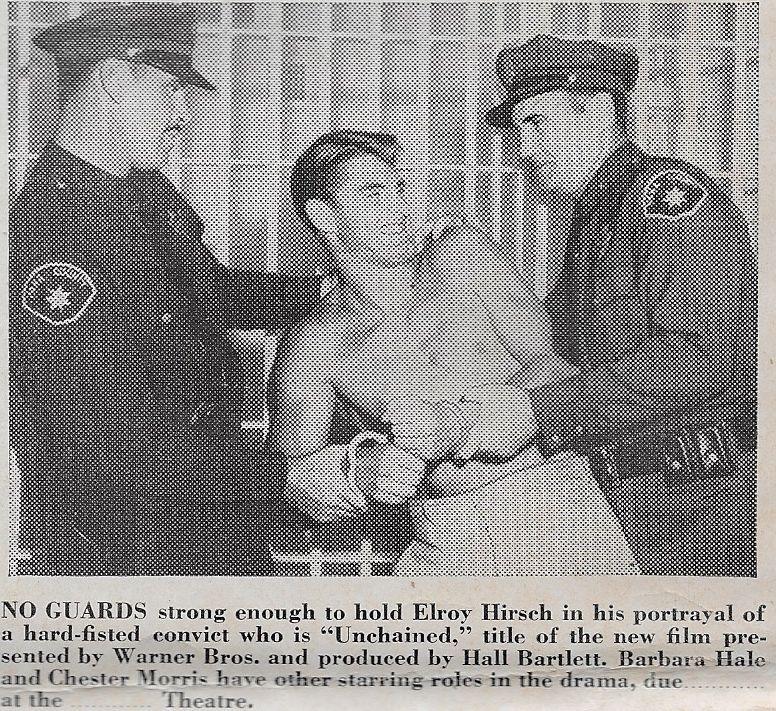 actor Elroy 'Crazylegs' Hirsch large photo