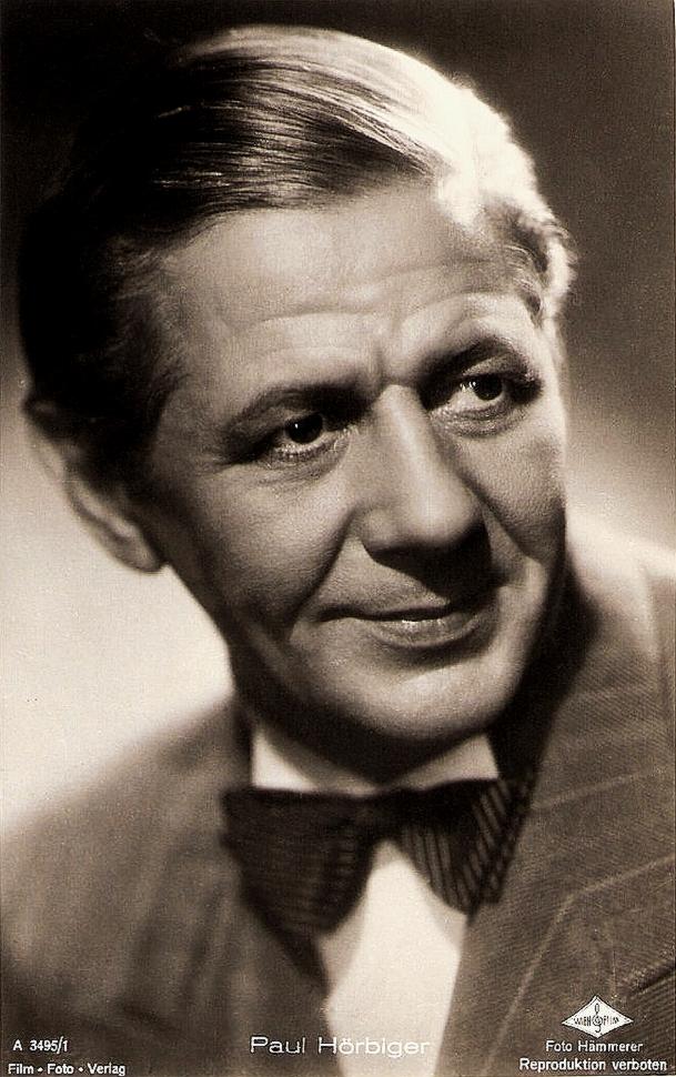 actor Paul Hörbiger large photo