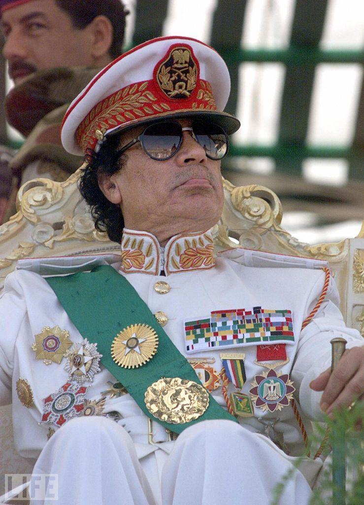 actor Muammar Gaddafi large photo
