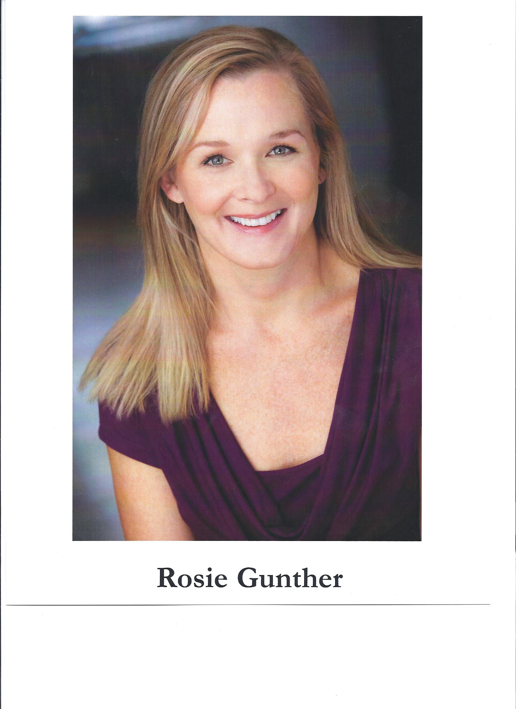 actor Rosie Gunther large photo