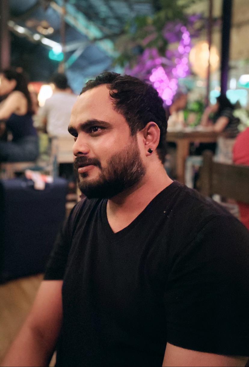 actor Abhishake Jha large photo