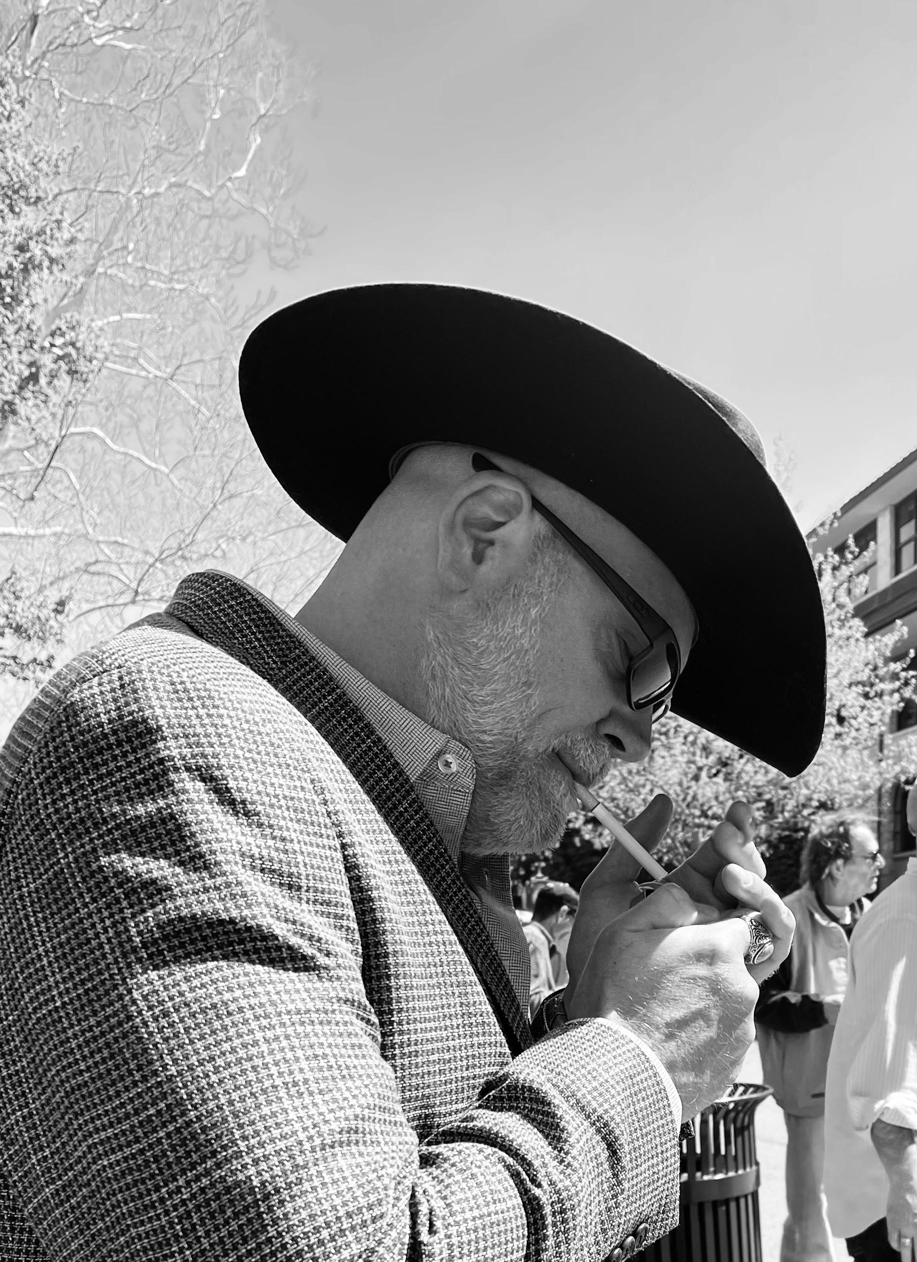 actor George C. Romero large photo