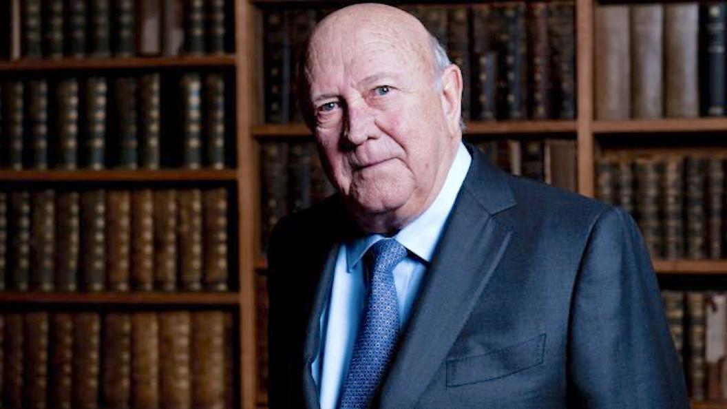 actor F.W. de Klerk large photo