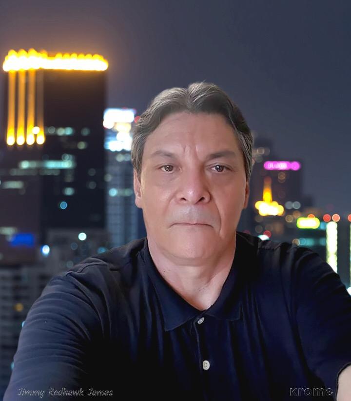 actor Jimmy Redhawk James large photo