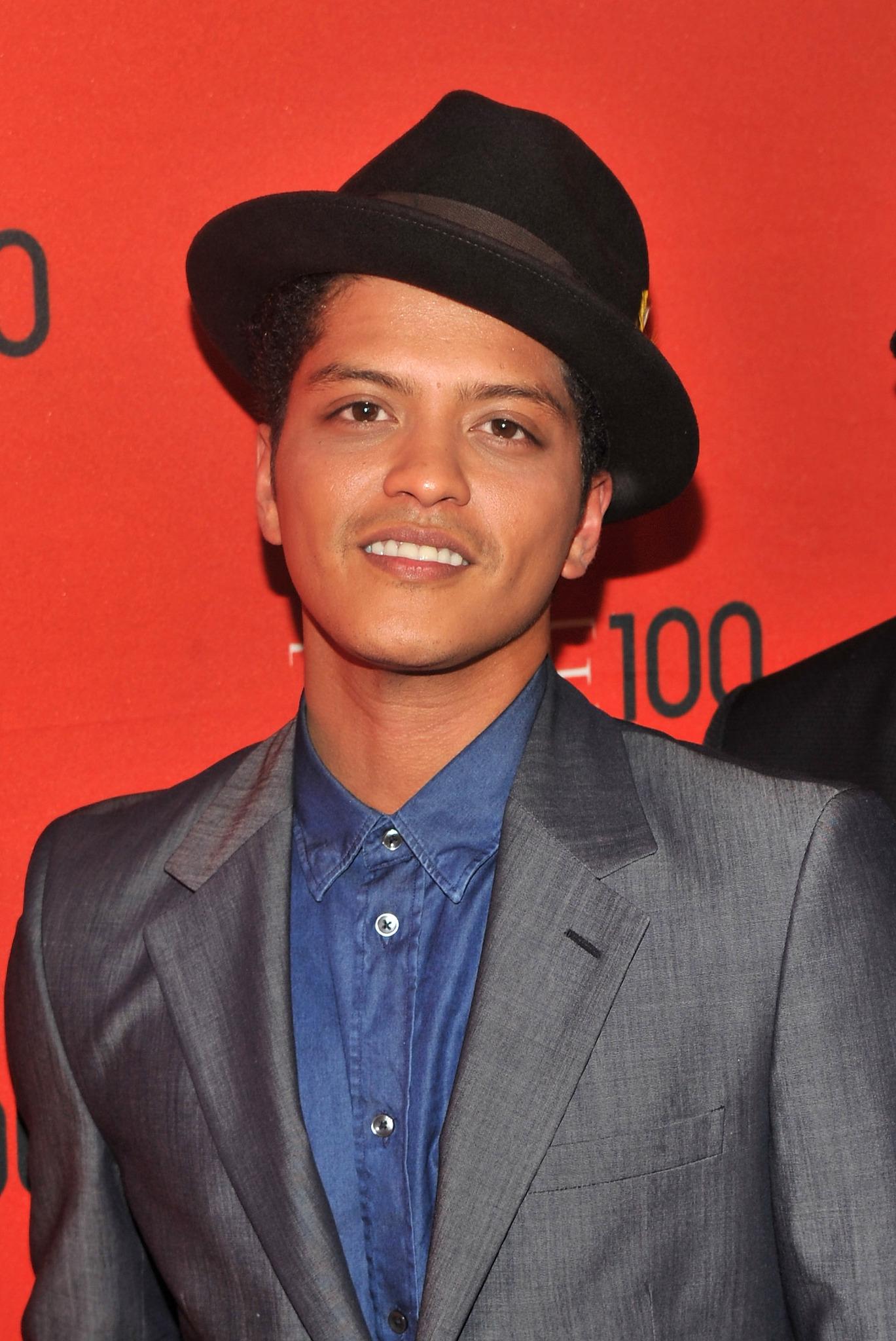 actor Bruno Mars large photo