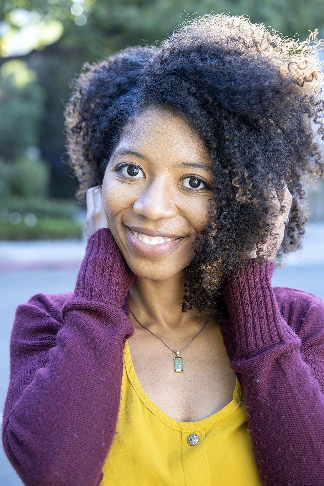 actor Aerial Washington large photo