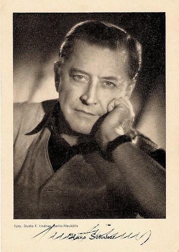 actor Hans Söhnker large photo