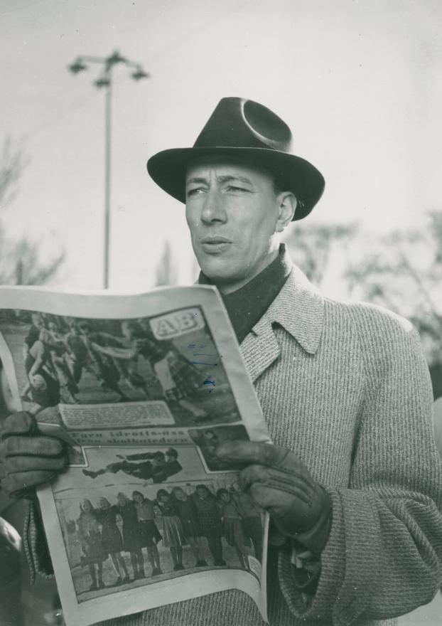 actor Gunnar Sjöberg large photo