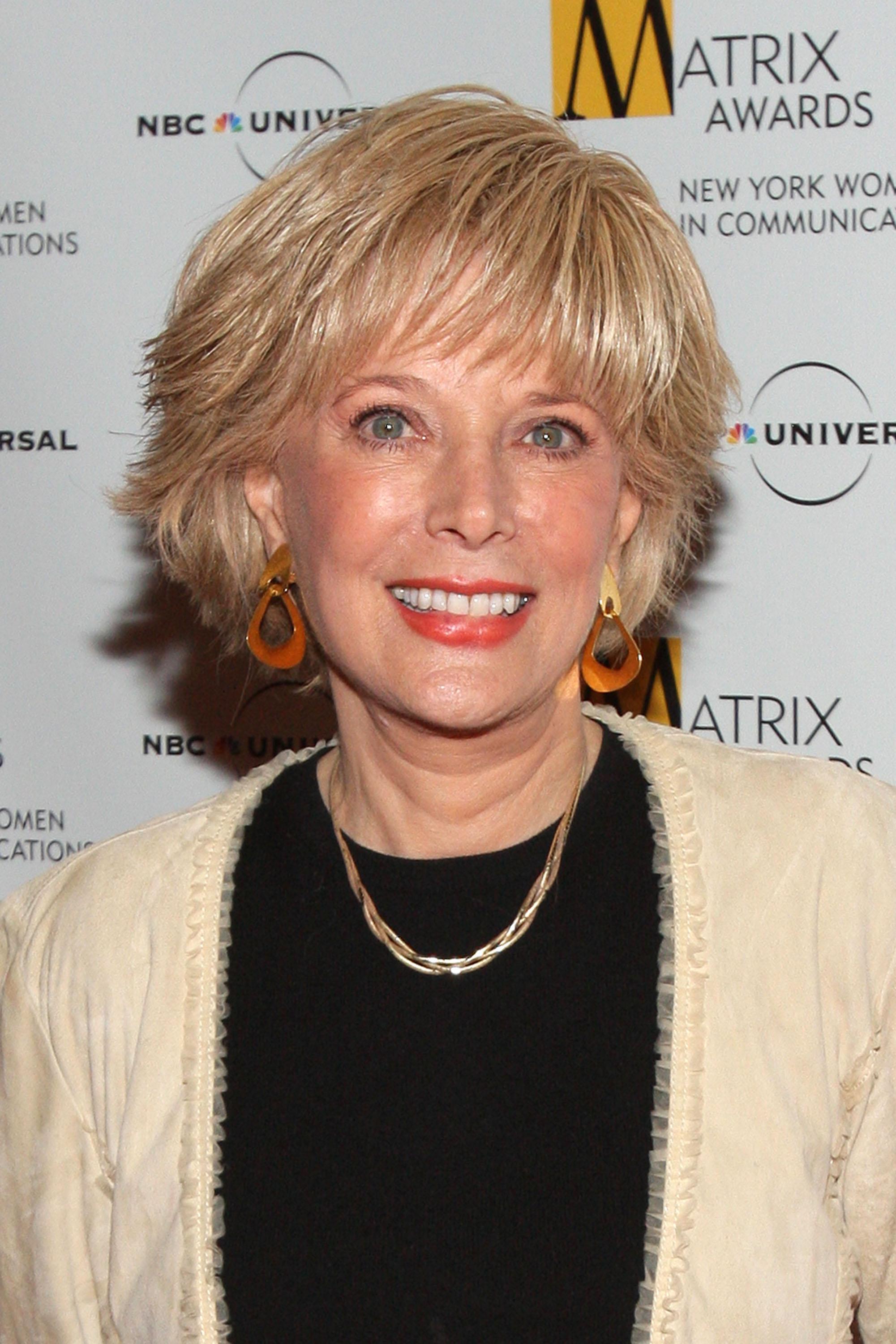 actor Lesley Stahl large photo