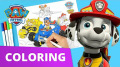 Color with PAW Patrol!