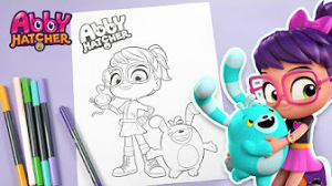 Color with Abby Hatcher!