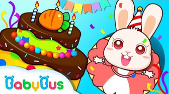 BabyBus | Baby Panda's Birthday Party | Happy Birthday Song