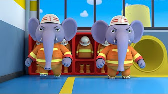 BabyBus | Firefighter Song | Fire Truck, Ambulance | Job Song | Kids Pretend Play