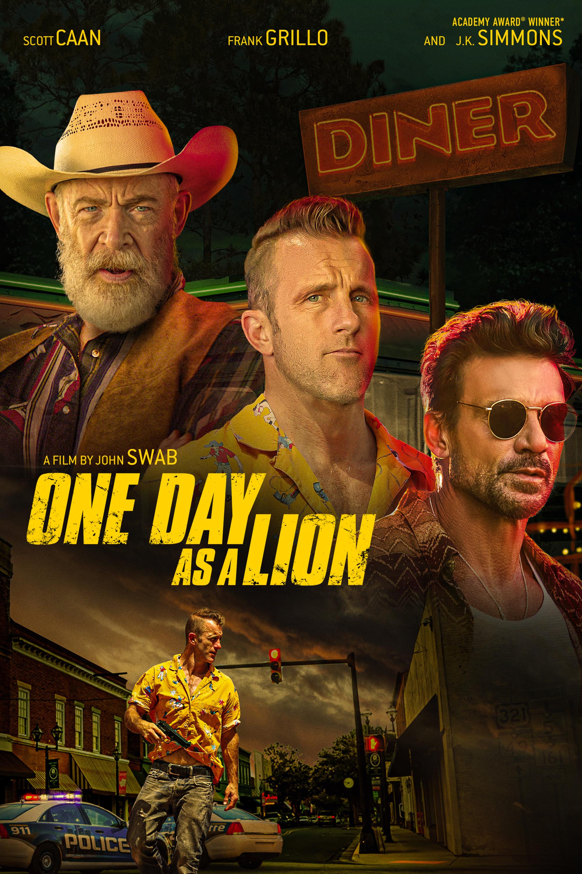 One Day as a Lion poster - similar to Baap