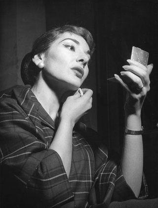 actor Maria Callas large photo