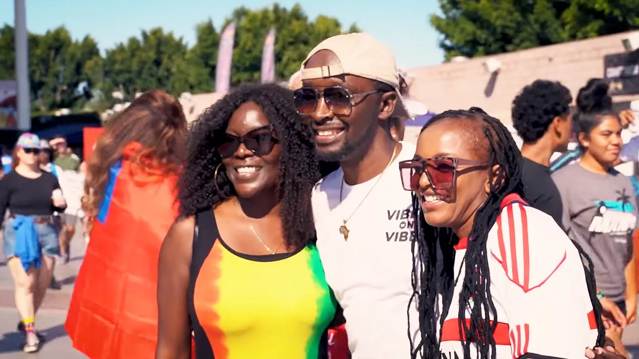 Kenyans in L.A | Rugby Sevens 2022 VLOG background
