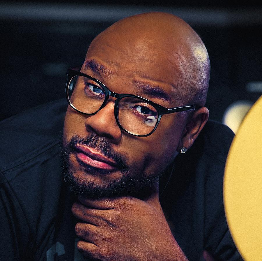 actor Isaac Hayes III large photo