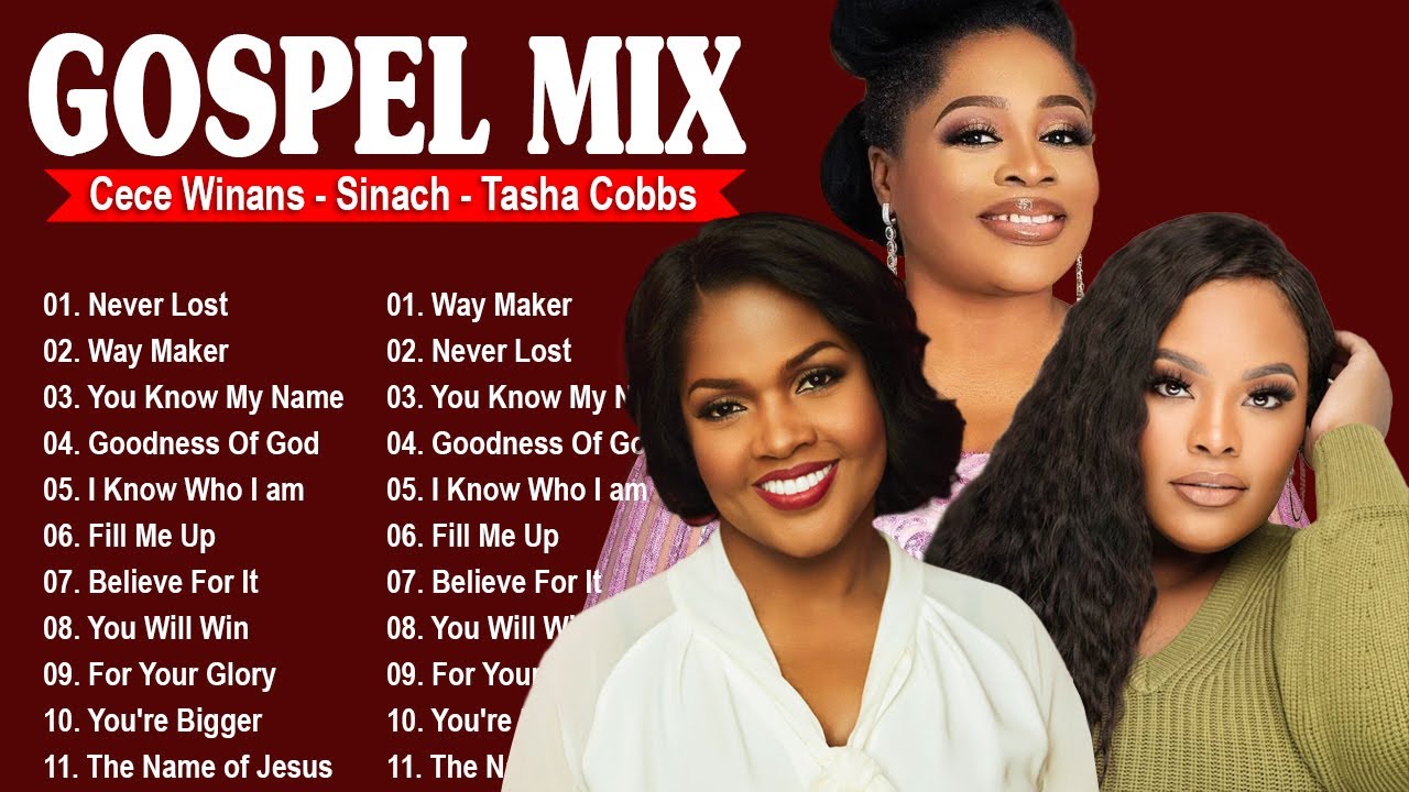 TOP GOSPEL PLAYLIST ⚡The American Gospel Music ⚡Cece Winans, Tasha Cobbs, Sinach, Jekayn Carr