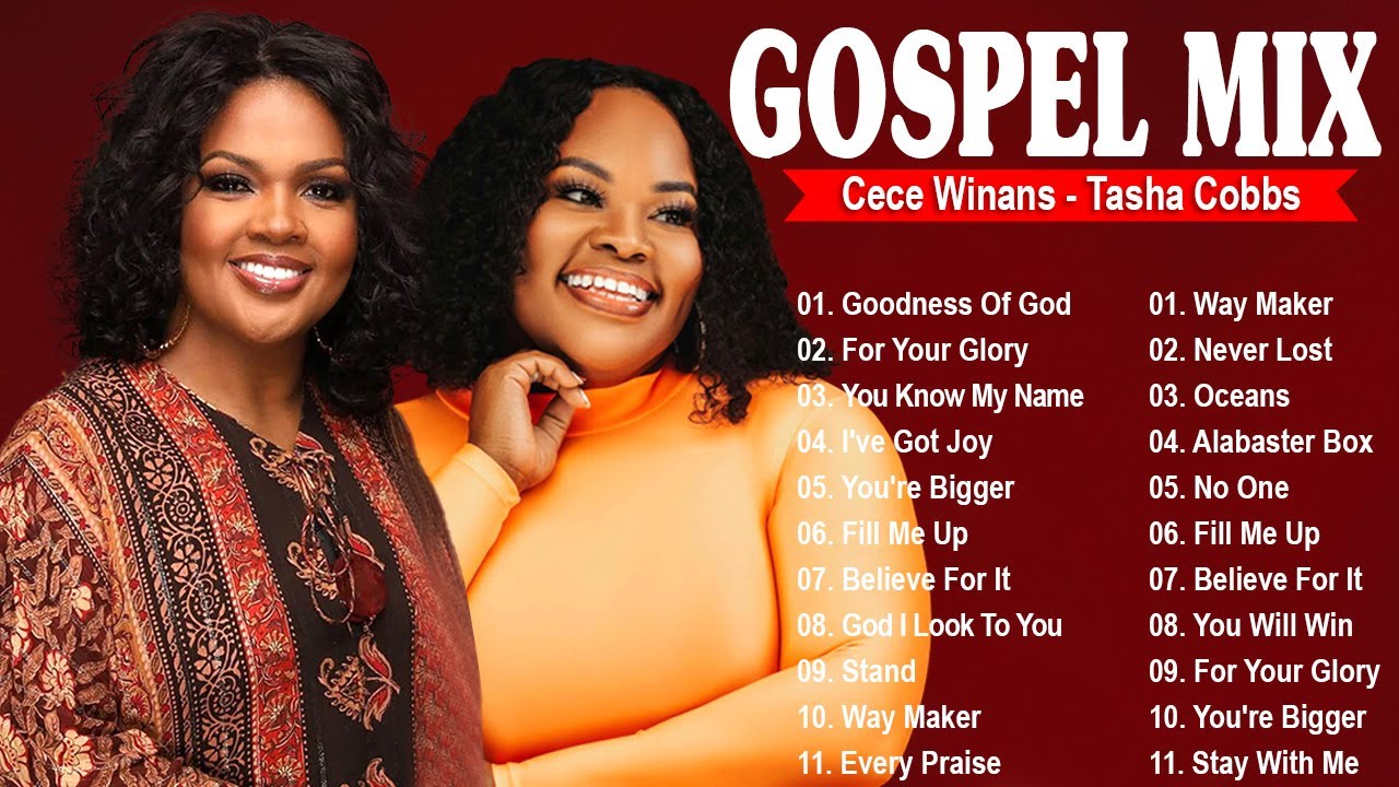 Goodness Of God, For Your Glory ✝️ Listen to Gospel Music To Feel Peaceful and Gentle✝️Tasha, Cece