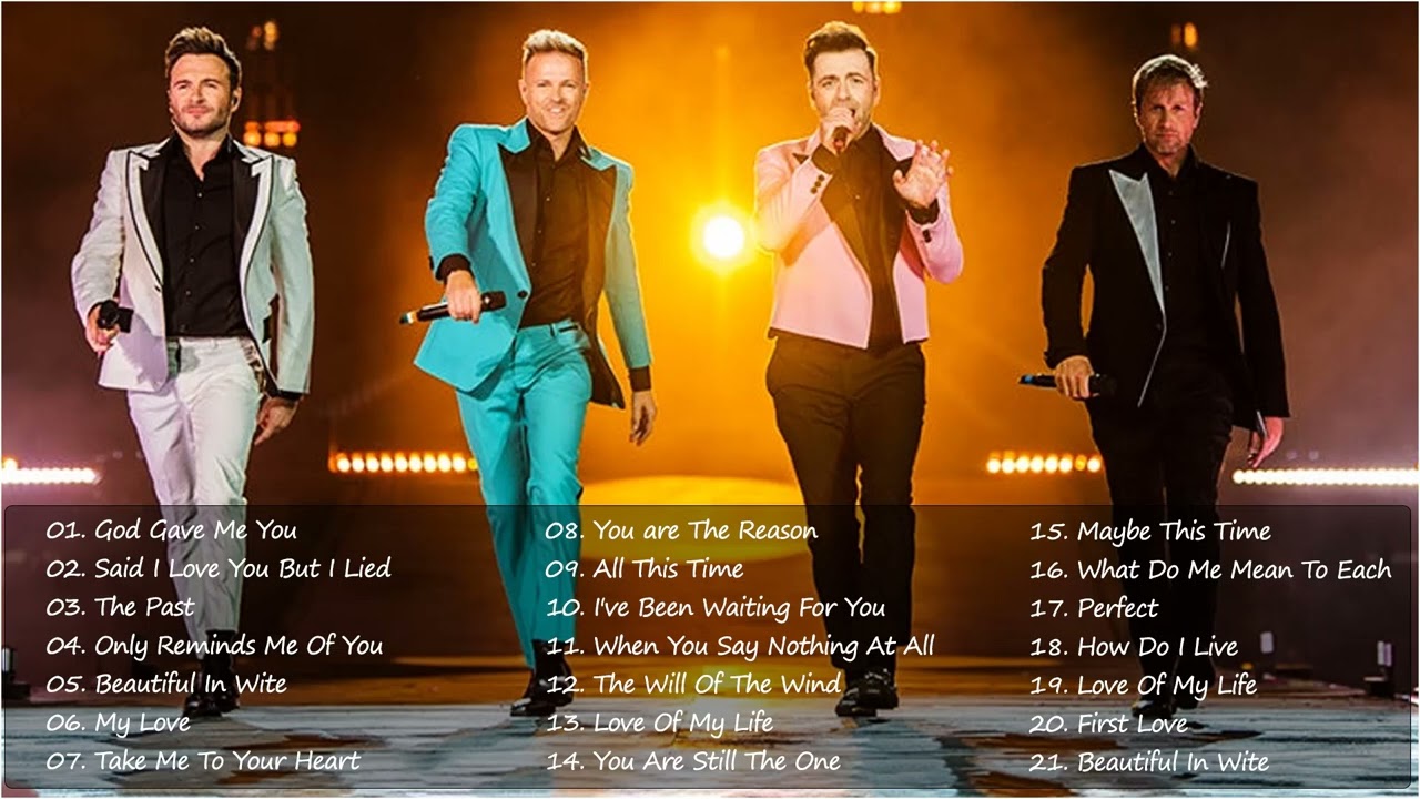 Westlife, Backstreet Boys , Shayne Ward Love Songs 2022 - Love Songs Of All Time