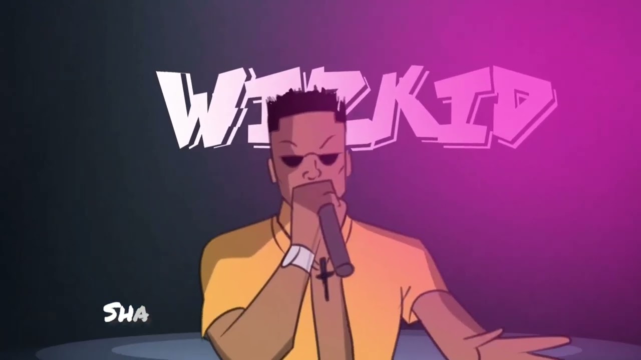 Musicbwoy Bless Me Official Visualizer background