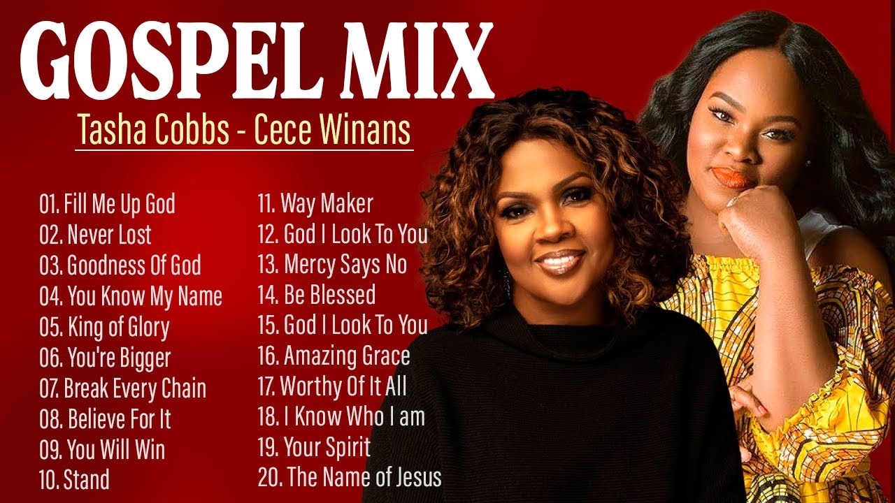 Fill Me Up God, Never Lost, Goodness Of God | Best Gospel Mix 2023 | Tasha Cobbs, Cece Winans...