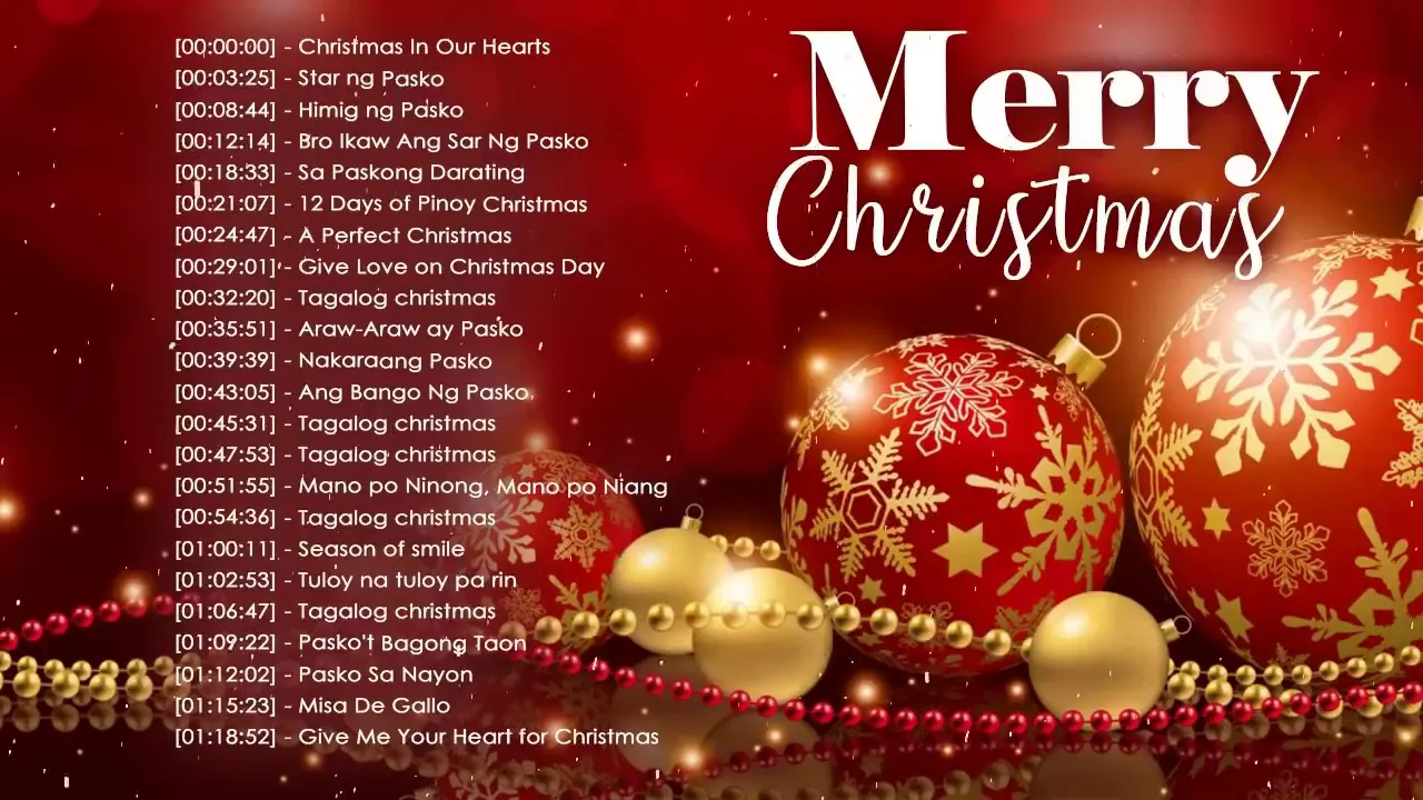 Paskong Pinoy  Best Tagalog Christmas Songs 2020   Top Traditional Christmas Songs and Carol
