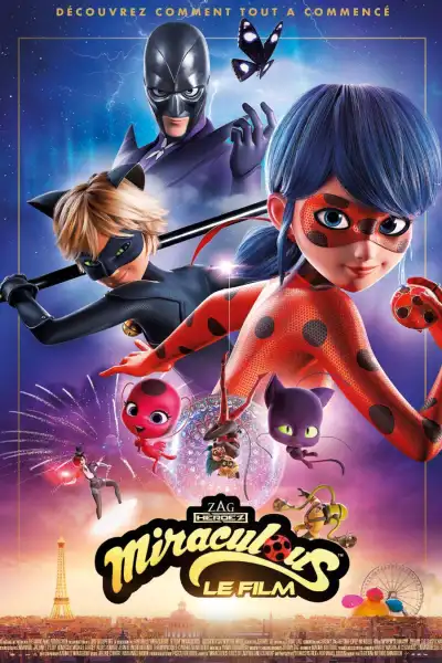 Miraculous: Ladybug & Cat Noir, the Movie [Hindi] poster