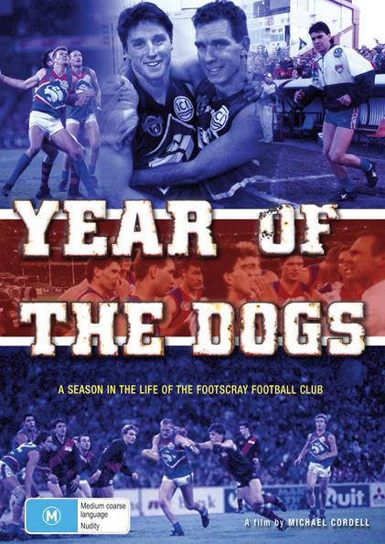 Year of the Dogs poster - similar to Storefront Hitchcock
