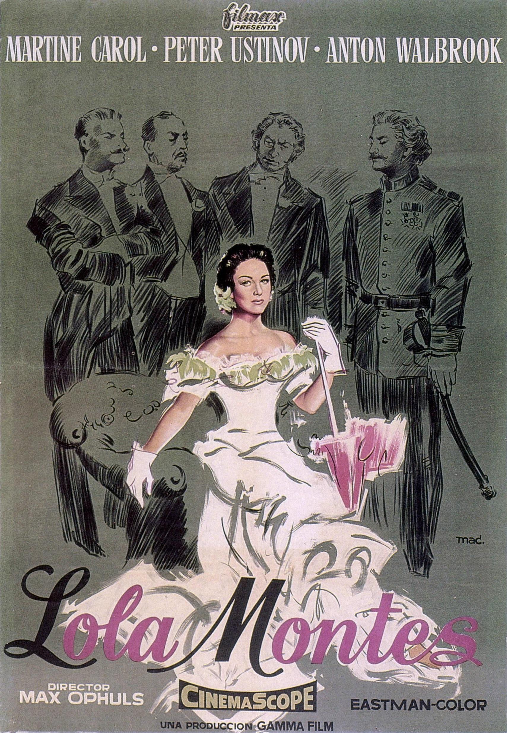 Lola Montès - like The Cockleshell Heroes but longer