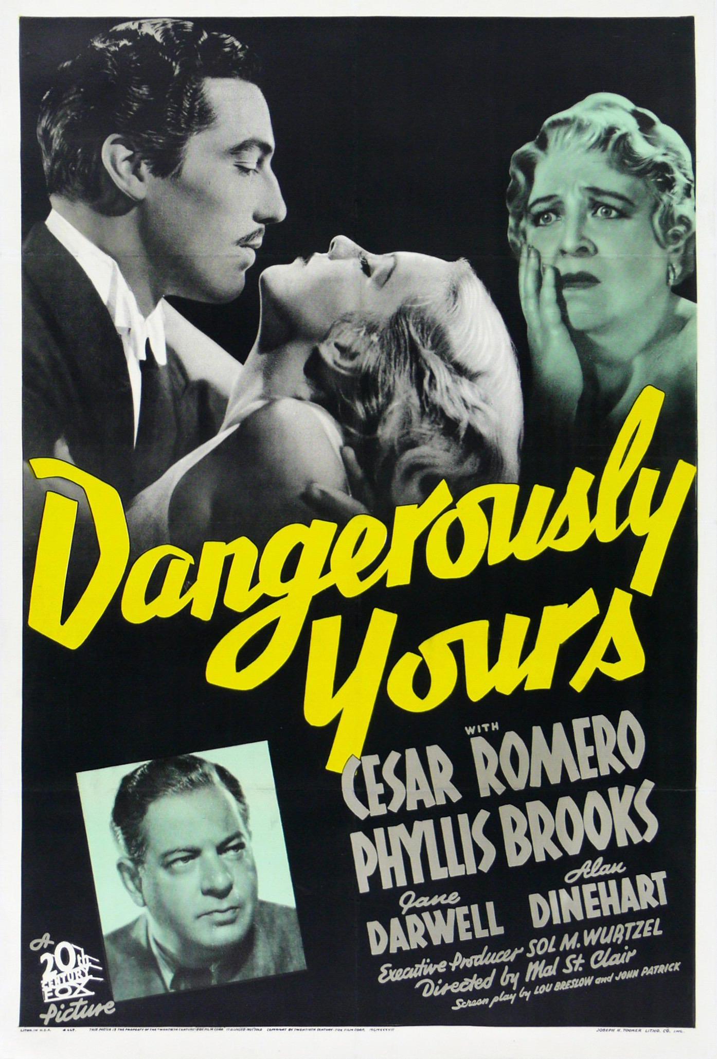 Dangerously Yours poster - similar to Rembrandt