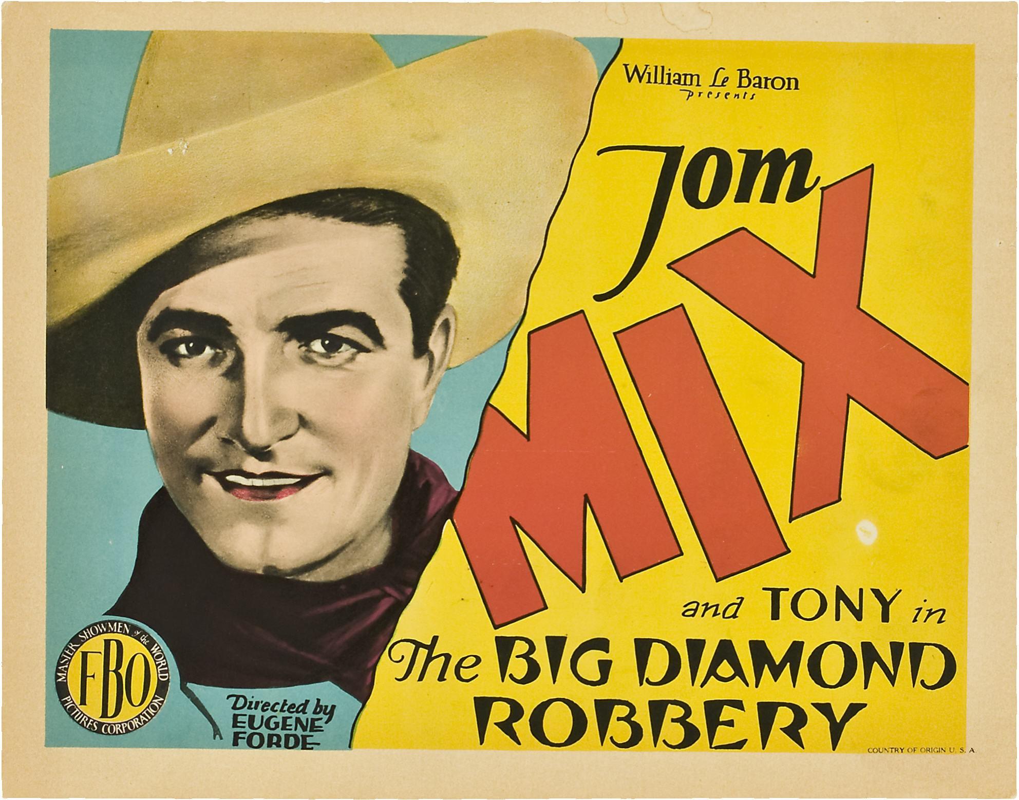 The Big Diamond Robbery poster - similar to Borderline
