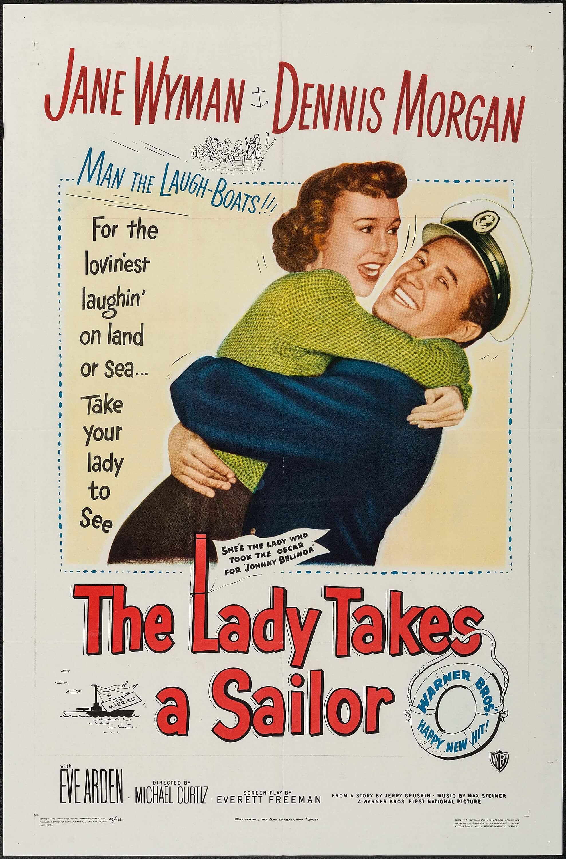 The Lady Takes a Sailor poster