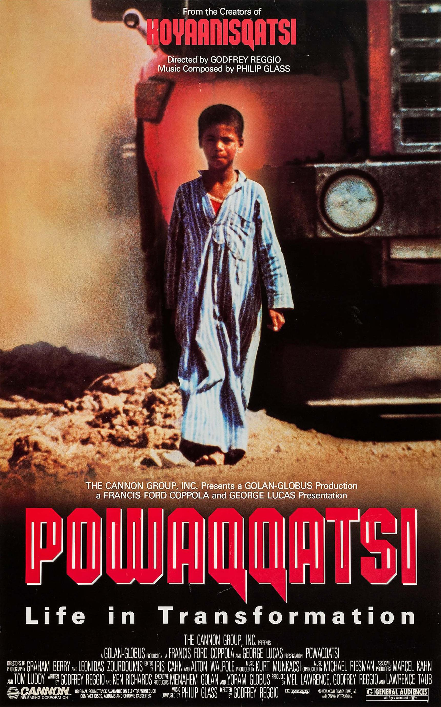 Powaqqatsi poster - similar to Signed: Lino Brocka