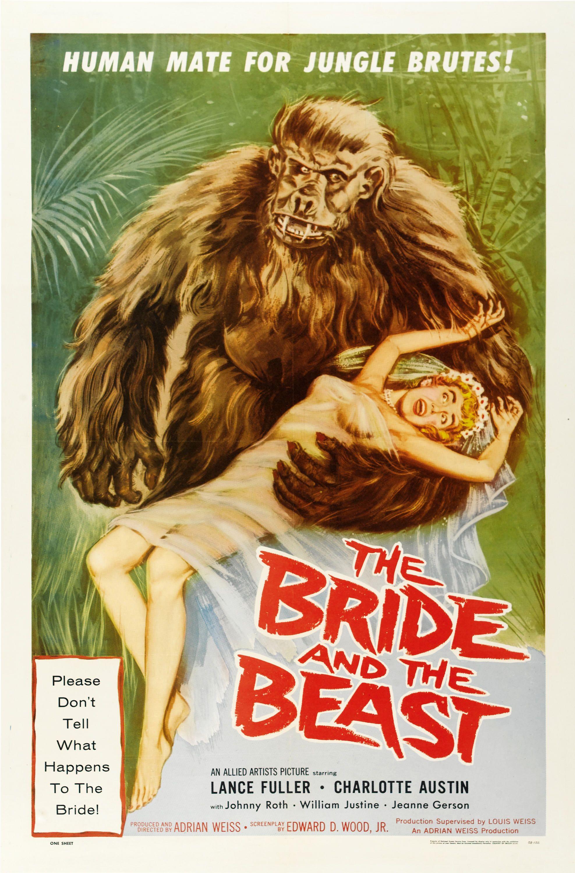 The Bride and the Beast poster - similar to Tom Thumb